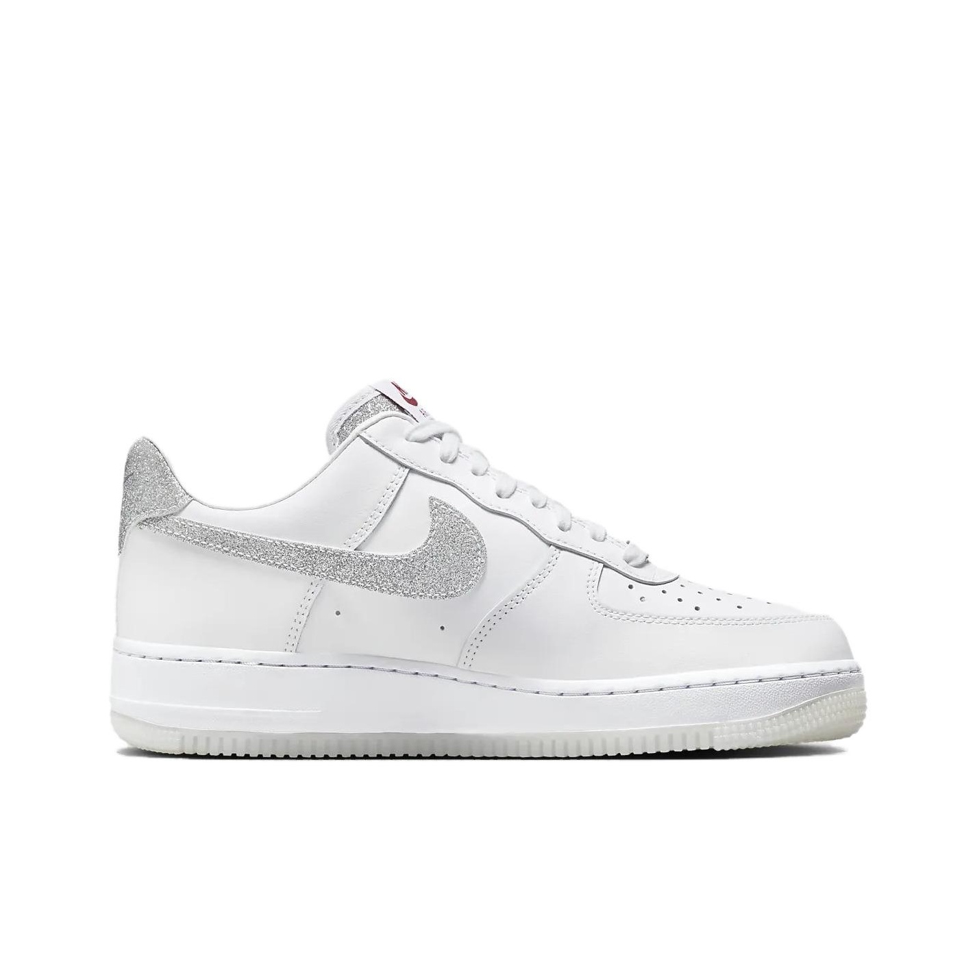 日本未入荷 ★Nike★ WMNS AIR FORCE 1 LOW \"Glitter Swoosh\" Nike Air Force 1 Low Glitter Swoosh Purple (Women's