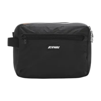 K WAY Nylon Storage Bag Unisex Black