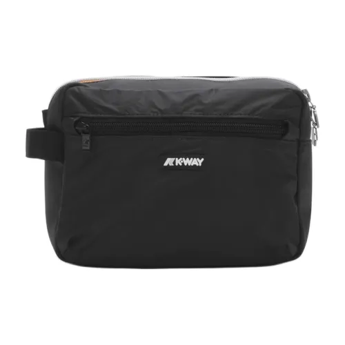 K WAY Nylon Storage Bag Unisex Black