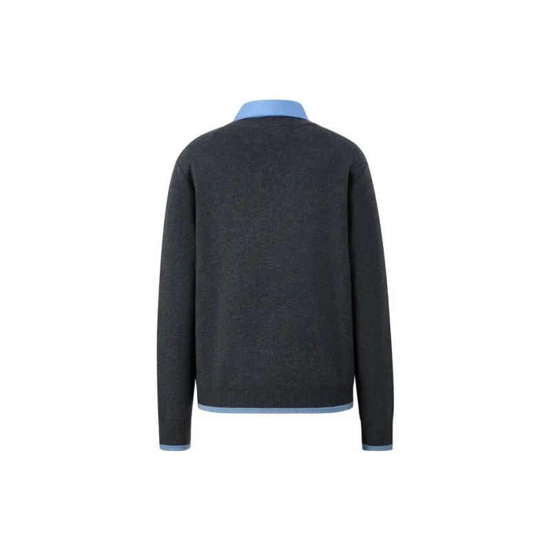 E.land Sweater Women's Dark Gray-6