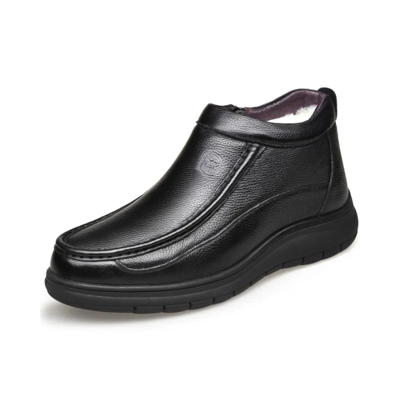 LAORENTOU Ankle Boots Men's Black-1