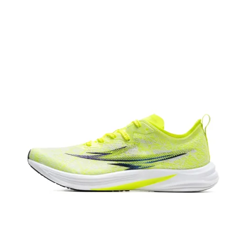 Dynamic Power Running Shoes Unisex Low Top Neon Green