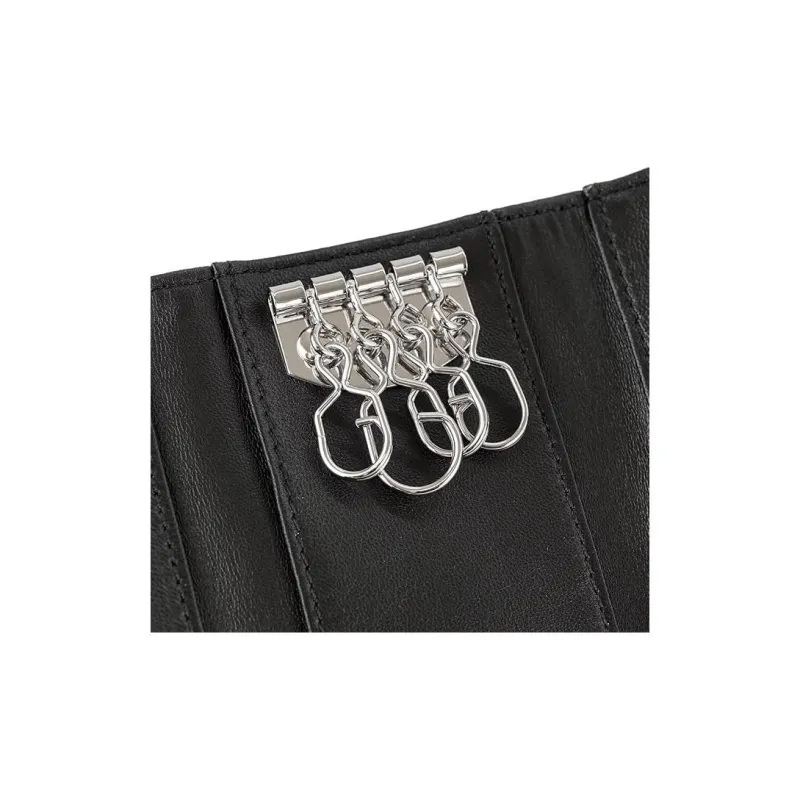 Vivienne Westwood Leather Key Pouch Men's Black-3