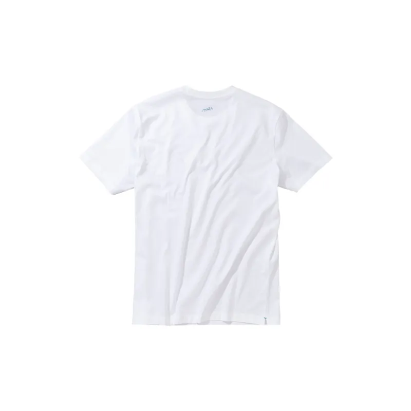 Mr.Bu T Shirts Men Moon White-1