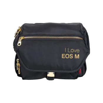 Canon Original Camera Bag, Mirrorless Camera Bag R100 R50 G7X SX740 SX70 285HS M50 M6 200D One Shoulder Black Gold Bag