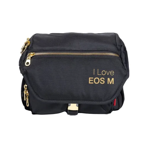 Canon Original Camera Bag, Mirrorless Camera Bag R100 R50 G7X SX740 SX70 285HS M50 M6 200D One Shoulder Black Gold Bag