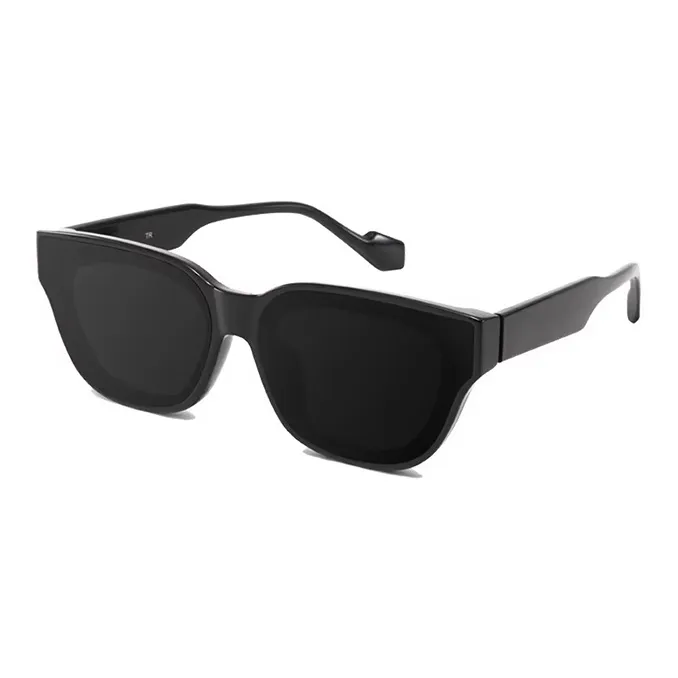 PARMU TR/Memory Plastic Square Sunglasses Unisex-0
