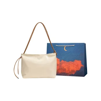 Elsvet PU Shoulder Bag, Crossbody Bag Women's White/Silver/Black/Pink