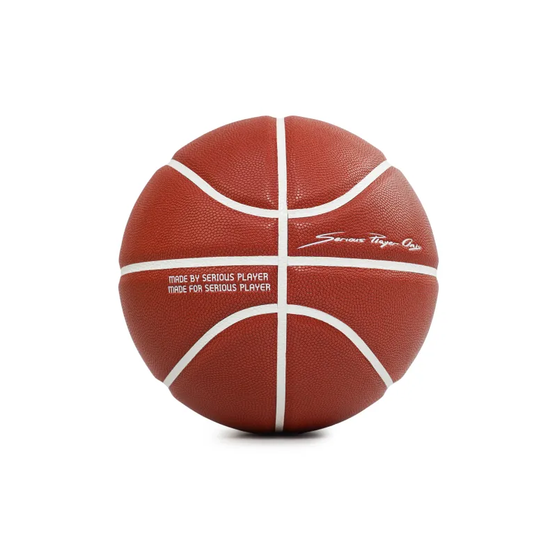 Serious Player Only PU Basketball Brown Size 7 Ball Training Unisex-1