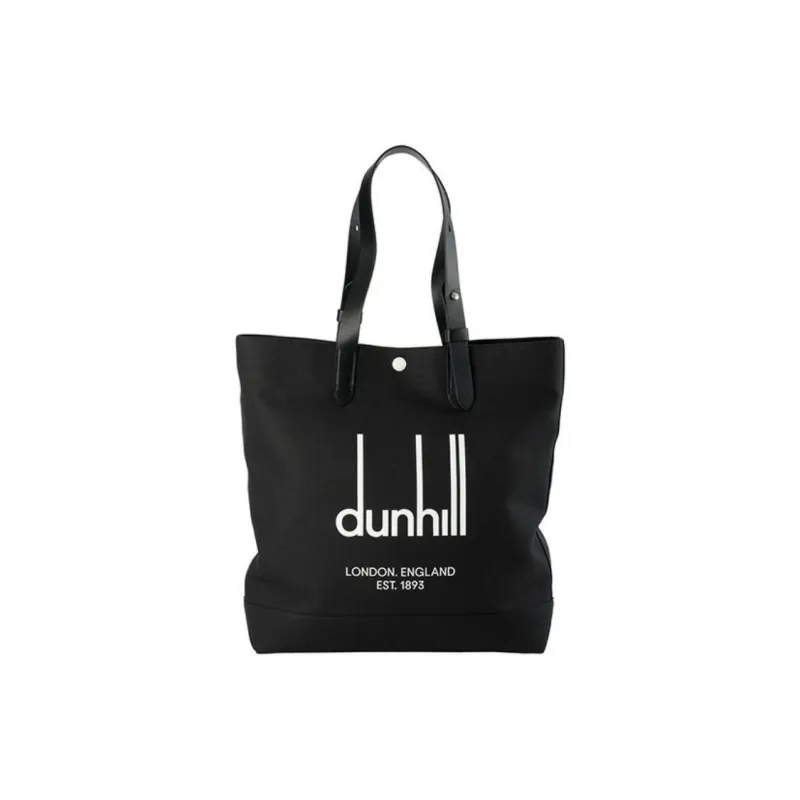 Dunhill Canvas Tote Bag, Shopping Bag, Canvas Bag, Shoulder Bag, Handbag Men's Black-0