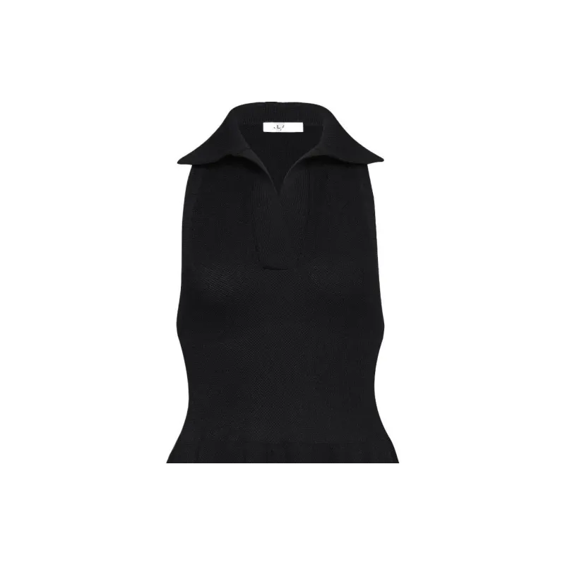 Alaia Skater Polo Dress-2