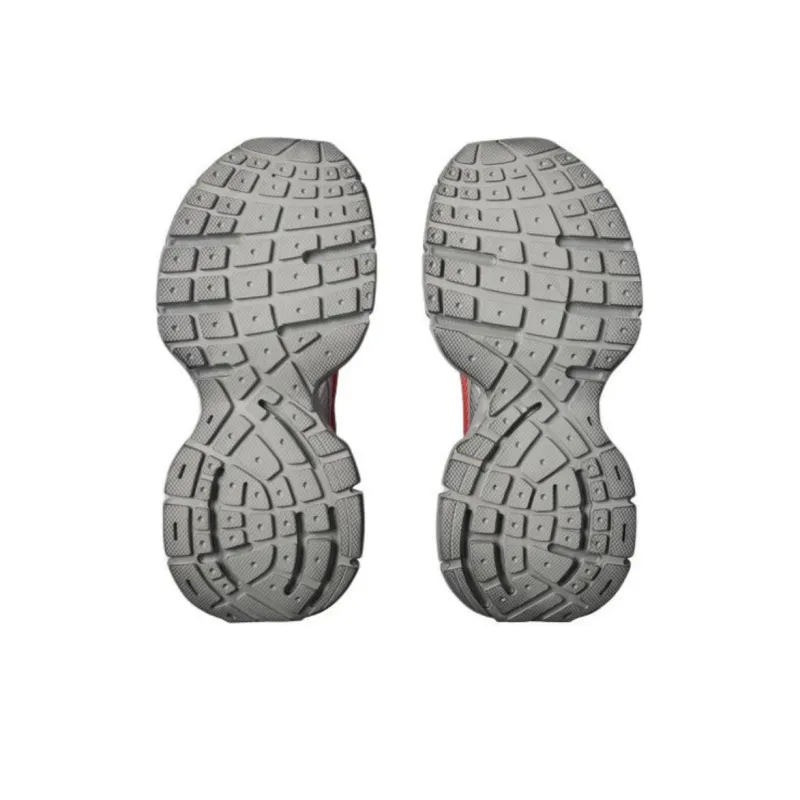 Balenciaga 3XL Gradient Low Top Casual Shoes Men's Gray-5