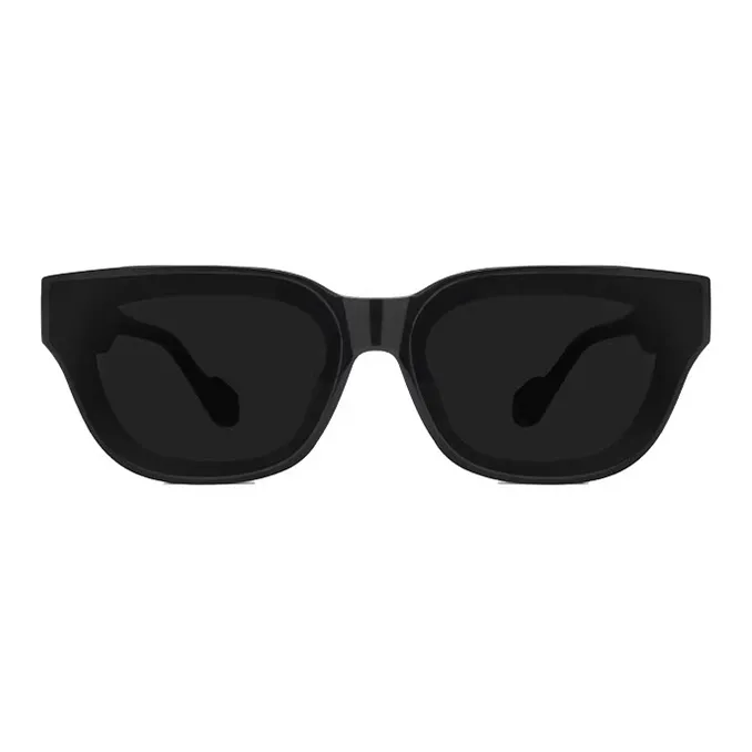 PARMU TR/Memory Plastic Square Sunglasses Unisex-1