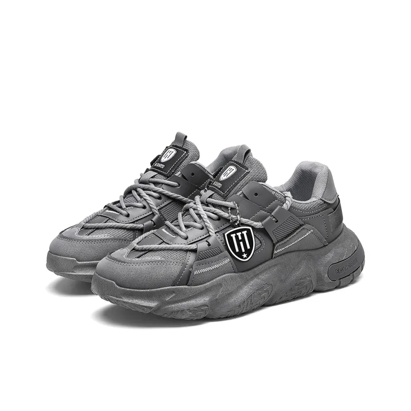 HACKBUTEER Dim Zone Collection Low-Top Chunky Sneakers Unisex-10