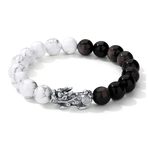 ZUOHUO Obsidian Bracelets Men's