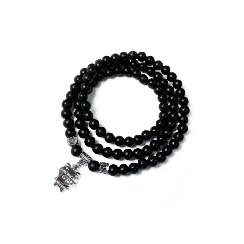 The Years Are Quiet Ebony Bracelets Unisex-25