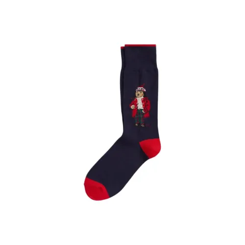Polo Ralph Lauren FW24 Knee-High Socks Men's Nautical Blue