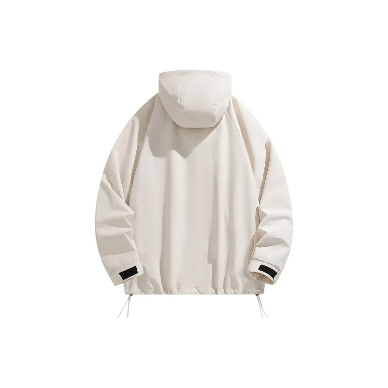 Feiyue Water-Resistant Windproof Warm Water-Repellent Windbreaker Jacket Unisex-10
