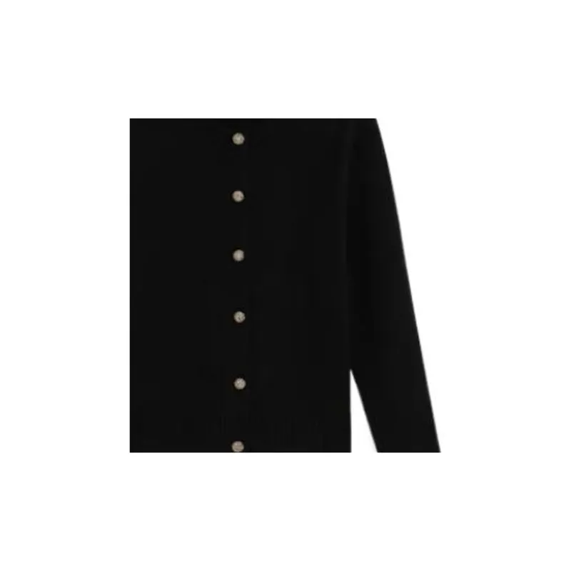 CELINE Cashmere Sweaters Women's Black-1