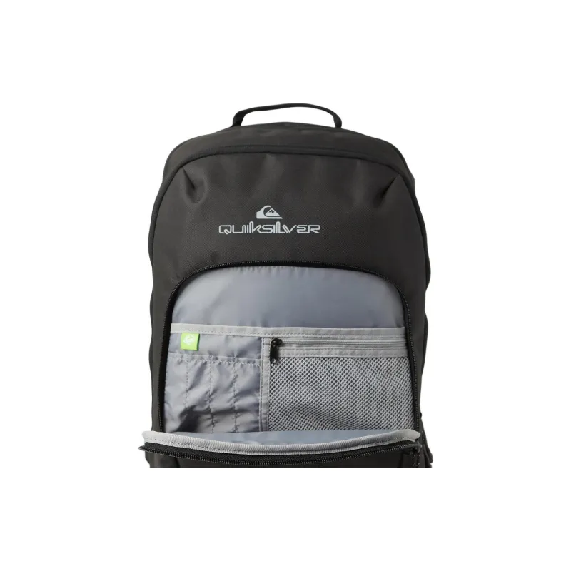Quiksilver Burst Polyester Backpack Medium Size Men's Black-2