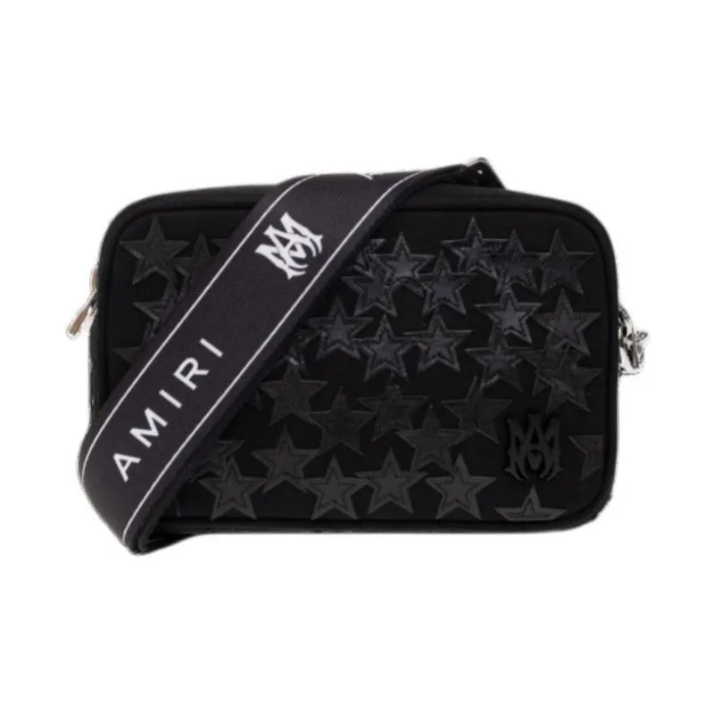 AMIRI Calfskin Crossbody Bag Shoulder Bag Men's Black-1