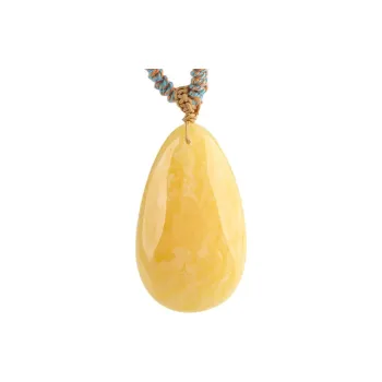 Ou Said Jewelry Amber Beeswax Necklaces Unisex