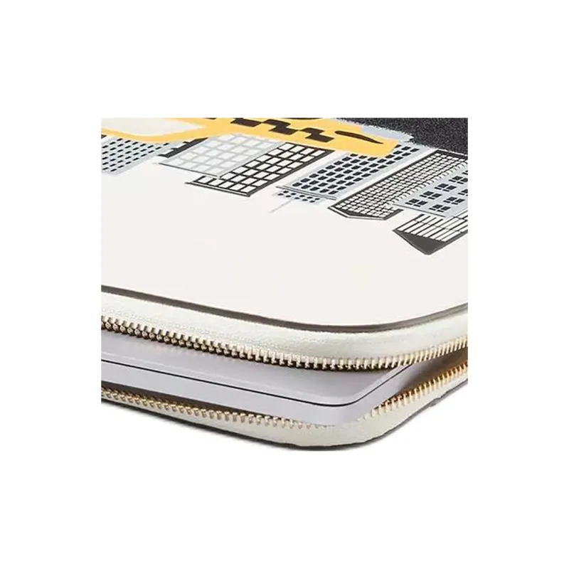 Kate Spade PVC Polyvinyl Chloride Laptop Storage Bag Women's Protein Cream Composite-2