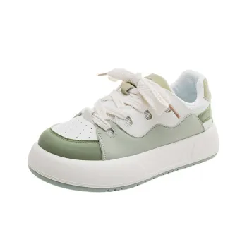 PARK DANCE Low Top Skateboard Shoes Women's Green