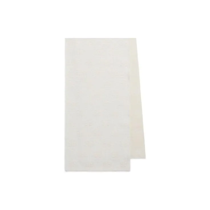 Balenciaga Wool Polyamide Knit Scarves Unisex White-2