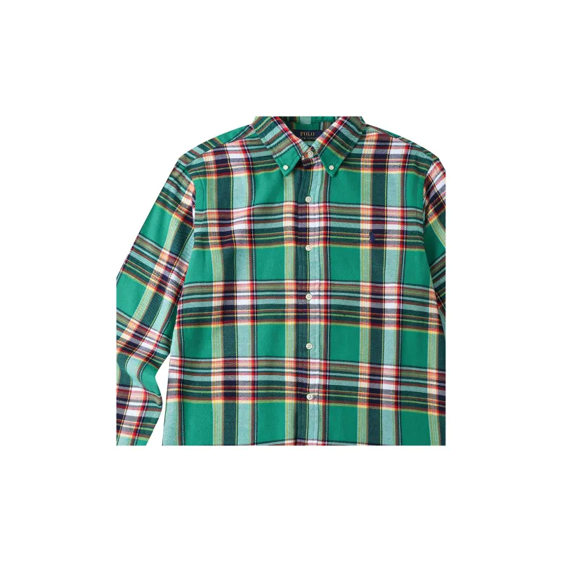 Polo Ralph Lauren SS24 Shirt Men's Green-3