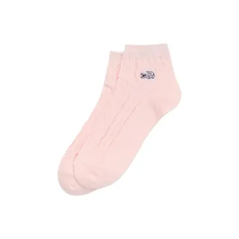 LACOSTE Ankle Socks Women's 1 Pack Light Pink
