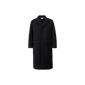 HEIYIXIANSHENG Coats Men's Black