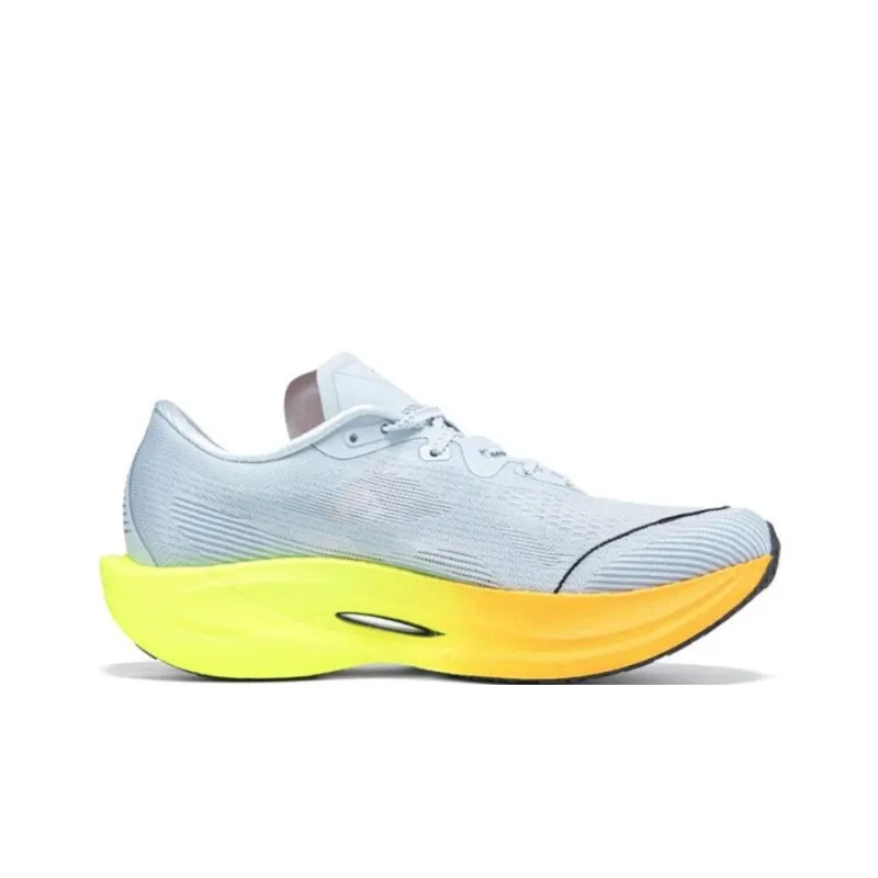 361° Wear Resistant Rebound Support Low Top Casual Sprint Running Shoes Men's Gray Yellow Black-1
