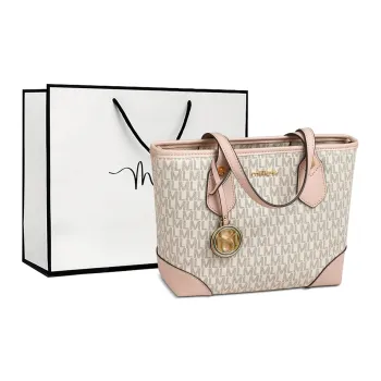 MILLIE'S Synthetic Leather Portable Crossbody Bag, Shoulder Bag, Combo Tote Regular Women's Vanilla Powder