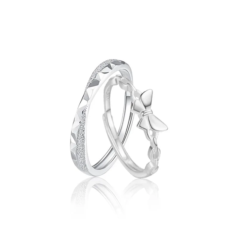 FOREVER MELODY 999 Fine Silver Rings Unisex-0