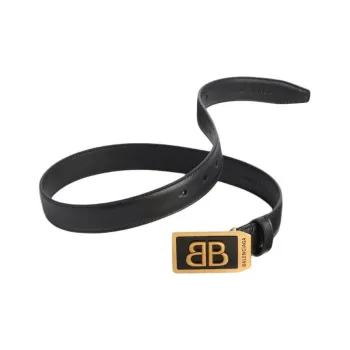 Balenciaga Modu Logo Plaque Belt