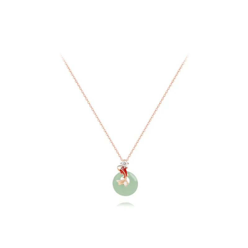 BLANK IN BLANK Zircon Necklaces Women's-0