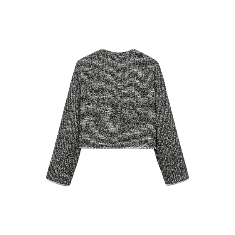 ZARA Jackets Coats Women's Black/White-1