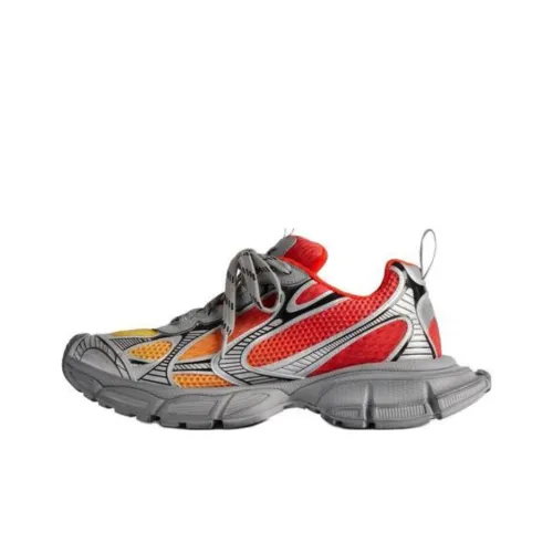 Balenciaga 3XL Gradient Low Top Casual Shoes Men's Gray