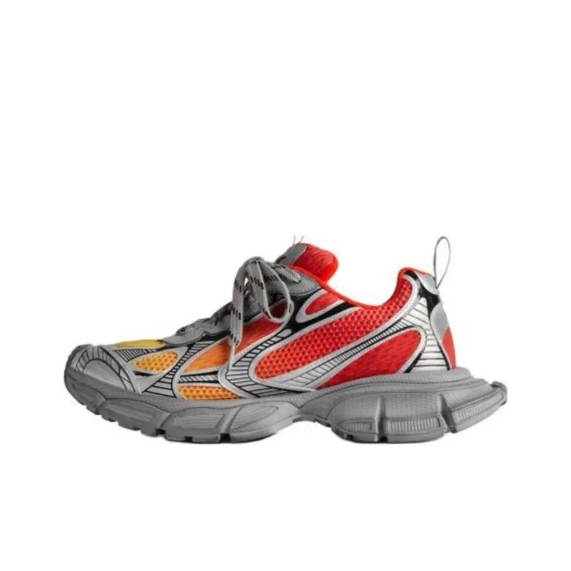 Balenciaga 3XL Gradient Low Top Casual Shoes Men's Gray-0