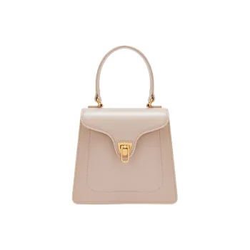 COCCINELLE Beat Cow Leather Handbag Shoulder Bag Crossbody Bag Small Size Women's New Pink