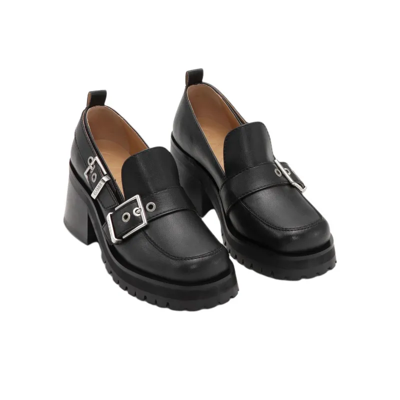 GANNI Loafers Women's Black-3