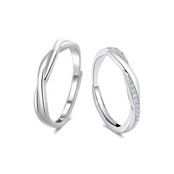 GUDS GAVE S999 Fine Silver Rings Unisex