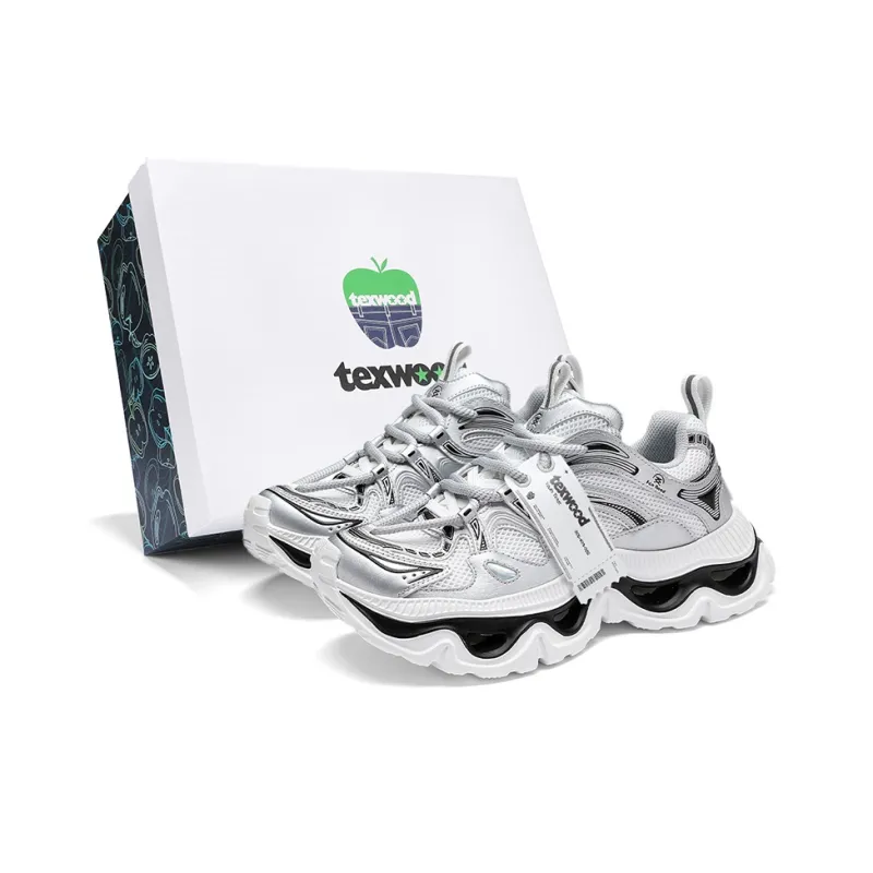 TEXWOOD Low-Top Chunky Sneakers Unisex Box-4