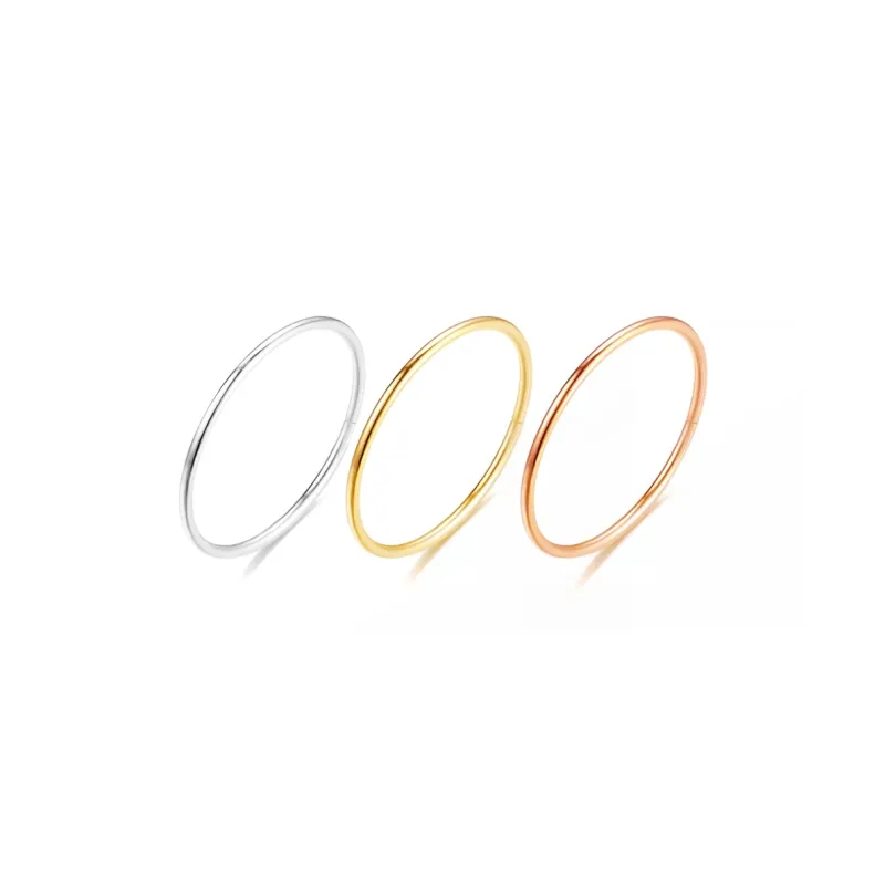 GUDS GAVE S999 Fine Silver Rings Unisex-8