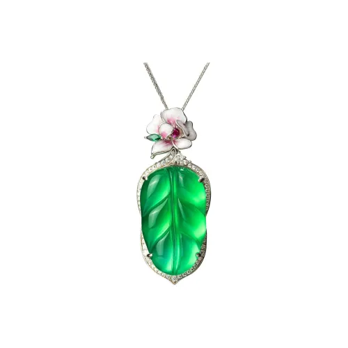 Xifeng Building Chalcedony Necklaces Women's