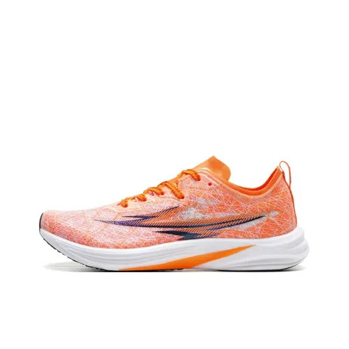 Dynamic cones Running Shoes Unisex Low Top Vibrant Orange
