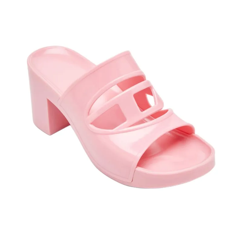 DIESEL Slide Slippers Women's Pink-2