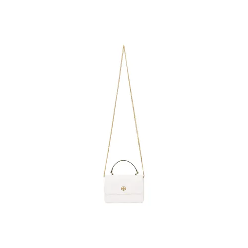 TORY BURCH Kira Nappa Leather One Shoulder Crossbody Portable Wallet Mini Women's White