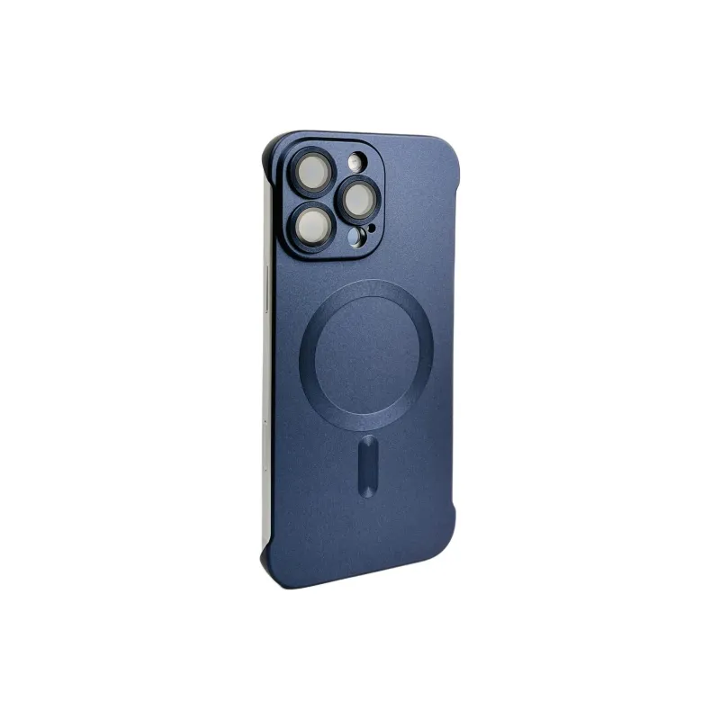 Sopi Acrylic Material Magnetic Bezel less Phone Cases Compatible With IPhone 16/15 Pro Max/Apple 13/14 Pro/Max-10